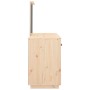 Tocador con espejo madera maciza de pino