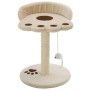 Katzenkratzbaum mit Sisalstamm 40 cm beige und braun von vidaXL, Katzenmöbel - Ref: Foro24-170542, Preis: 25,13 €, Rabatt: %