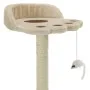 Cat scratching post with sisal post 40 cm beige and brown by vidaXL, Cat furniture - Ref: Foro24-170542, Price: 24,65 €, Disc...