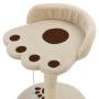 Katzenkratzbaum mit Sisalstamm 40 cm beige und braun von vidaXL, Katzenmöbel - Ref: Foro24-170542, Preis: 25,13 €, Rabatt: %
