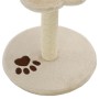 Katzenkratzbaum mit Sisalstamm 40 cm beige und braun von vidaXL, Katzenmöbel - Ref: Foro24-170542, Preis: 25,13 €, Rabatt: %