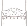 Gartenbank aus gealtertem braunem Metall, 122 cm von vidaXL, Gartenbänke - Ref: Foro24-45435, Preis: 237,68 €, Rabatt: %