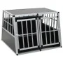 Jaula de perro con puerta doble 94x88x69 cm de vidaXL, Casetas para perros - Ref: Foro24-170665, Precio: 196,64 €, Descuento: %