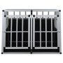Jaula de perro con puerta doble 94x88x69 cm de vidaXL, Casetas para perros - Ref: Foro24-170665, Precio: 217,06 €, Descuento: %