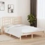 Estructura de cama madera maciza de pino 140x200 cm de , Camas y somieres - Ref: Foro24-3104348, Precio: 112,69 €, Descuento: %
