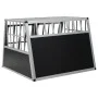 Jaula de perro con puerta doble 94x88x69 cm de vidaXL, Casetas para perros - Ref: Foro24-170665, Precio: 196,64 €, Descuento: %