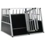 Jaula de perro con puerta doble 94x88x69 cm de vidaXL, Casetas para perros - Ref: Foro24-170665, Precio: 196,64 €, Descuento: %
