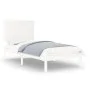 Estructura de cama individual madera maciza blanco 90x190 cm de , Camas y somieres - Ref: Foro24-3104769, Precio: 97,68 €, De...