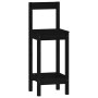 3-teiliges Bar-Set massives Zirbenholz schwarz von , Möbelsets für Küchen und Esszimmer - Ref: Foro24-3124736, Preis: 177,94 ...