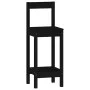 3-teiliges Bar-Set massives Zirbenholz schwarz von , Möbelsets für Küchen und Esszimmer - Ref: Foro24-3124736, Preis: 175,61 ...