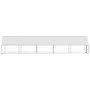 Jaula gallinero de exterior de acero galvanizado 2x10x2 m de , Jaulas y habitáculos para animales pequeños - Ref: Foro24-3154...