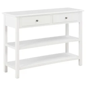 Weißes MDF-Sideboard 110x35x80 cm von vidaXL, Sideboards - Ref: Foro24-280028, Preis: 188,37 €, Rabatt: %