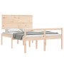 Doppelbett für Senioren mit Kopfteil aus Massivholz von , Betten und Lattenroste - Ref: Foro24-3195451, Preis: 145,58 €, Raba...