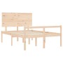 Doppelbett für Senioren mit Kopfteil aus Massivholz von , Betten und Lattenroste - Ref: Foro24-3195451, Preis: 145,58 €, Raba...