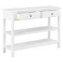 Weißes MDF-Sideboard 110x35x80 cm von vidaXL, Sideboards - Ref: Foro24-280028, Preis: 192,47 €, Rabatt: %