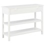 Weißes MDF-Sideboard 110x35x80 cm von vidaXL, Sideboards - Ref: Foro24-280028, Preis: 192,47 €, Rabatt: %