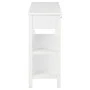 Weißes MDF-Sideboard 110x35x80 cm von vidaXL, Sideboards - Ref: Foro24-280028, Preis: 188,37 €, Rabatt: %