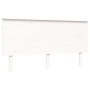 Doppelbett für Senioren mit weißem Massivholz-Kopfteil von , Betten und Lattenroste - Ref: Foro24-3195487, Preis: 197,30 €, R...
