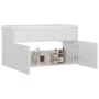 Mueble con lavabo madera de ingeniería blanco brillante de , Tocadores de baño - Ref: Foro24-3070844, Precio: 208,91 €, Descu...