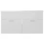 Mueble con lavabo madera de ingeniería blanco brillante de , Tocadores de baño - Ref: Foro24-3070844, Precio: 208,91 €, Descu...