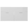 Furniture with bright white engineered wood sink by , bathroom vanities - Ref: Foro24-3070844, Price: 223,98 €, Discount: %