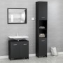 Badmöbel-Set 3-tlg. Holzwerkstoff schwarz von , Badezimmermöbel - Ref: Foro24-3056917, Preis: 142,89 €, Rabatt: %