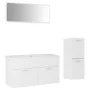Badmöbel-Set aus weißem Holzwerkstoff von , Badezimmermöbel - Ref: Foro24-3071198, Preis: 275,77 €, Rabatt: %