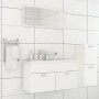 Juego de muebles de baño madera de ingeniería blanco de , Muebles de baño - Ref: Foro24-3071468, Precio: 366,81 €