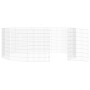 Animal enclosure with 12 galvanized iron panels measuring 54x80 cm. by , Cages and habitats for small animals - Ref: Foro24-1...