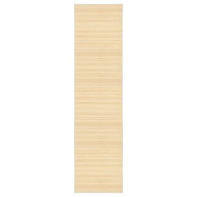 Natural color bamboo rug 80x300 cm by vidaXL, Rugs - Ref: Foro24-247199, Price: 42,05 €, Discount: %