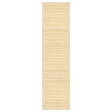 Alfombra de bambú color natural 80x300 cm de vidaXL, Alfombras - Ref: Foro24-247199, Precio: 41,15 €, Descuento: %