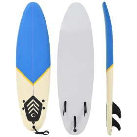 Tabla de surf azul y crema 170 cm