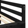 Cama alta para niños con torre madera pino rosa 80x200 cm de , Camas y somieres - Ref: Foro24-3207098, Precio: 303,50 €, Desc...