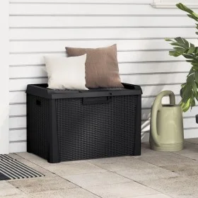 Storage box for garden in anthracite grey PP 125 L by , Outdoor storage boxes - Ref: Foro24-364209, Price: 81,71 €, Discount: %