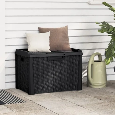 Storage box for garden in anthracite grey PP 125 L by , Outdoor storage boxes - Ref: Foro24-364209, Price: 81,71 €, Discount: %