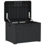 Storage box for garden in anthracite grey PP 125 L by , Outdoor storage boxes - Ref: Foro24-364209, Price: 81,71 €, Discount: %