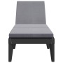 Sonnenliege mit anthrazitgrauem PP-Kissen 186x60x29 cm von , Liegen - Ref: Foro24-364223, Preis: 182,02 €, Rabatt: %