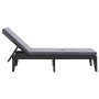 Sonnenliege mit anthrazitgrauem PP-Kissen 186x60x29 cm von , Liegen - Ref: Foro24-364223, Preis: 182,02 €, Rabatt: %