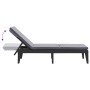 Sonnenliege mit anthrazitgrauem PP-Kissen 186x60x29 cm von , Liegen - Ref: Foro24-364223, Preis: 182,02 €, Rabatt: %