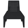 Tumbona de PP gris antracita 186x60x29 cm de , Tumbonas - Ref: Foro24-364221, Precio: 86,49 €, Descuento: %