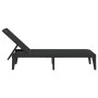 Anthracite grey PP sun lounger 186x60x29 cm by , Loungers - Ref: Foro24-364221, Price: 86,49 €, Discount: %