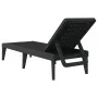 Anthrazitgraue PP-Sonnenliege 186x60x29 cm von , Liegen - Ref: Foro24-364221, Preis: 100,33 €, Rabatt: %