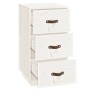 Nachttische 2 Stück aus massivem weißem Kiefernholz 40x40x75 cm von vidaXL, Nachttische - Ref: Foro24-818338, Preis: 138,13 €...
