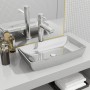 Waschbecken 71x38x13,5 cm Silberkeramik von vidaXL, Sinkt - Ref: Foro24-143479, Preis: 98,48 €, Rabatt: %
