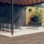 Garden furniture 7 pieces with anthracite pine wood cushions by , Garden sets - Ref: Foro24-3096095, Price: 573,23 €, Discoun...