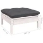 Garden furniture 7 pieces with anthracite pine wood cushions by , Garden sets - Ref: Foro24-3096095, Price: 573,23 €, Discoun...