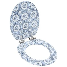 Toilettensitz WC Soft-Close-Deckel MDF-Porzellan-Design von vidaXL, Toiletten- und Bidetsitze - Ref: Foro24-143934, Preis: 58...