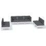Gartenmöbel 7-teilig mit Kissen aus massivem Kiefernholz von , Gartensets - Ref: Foro24-3096221, Preis: 588,06 €, Rabatt: %