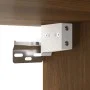 Badezimmerschrank aus braunem Eichensperrholz mit Waschbecken von , Badezimmerwaschtische - Ref: Foro24-3152890, Preis: 331,0...