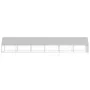 Jaula gallinero de exterior de acero galvanizado 2x12x2 m de , Jaulas y habitáculos para animales pequeños - Ref: Foro24-3154...